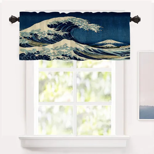 Miniatura 94 de Shrahala Abstract Pattern Geometric Blackout Window Curtains, Concentric Squares Thermal Insulated Curtains Grommet Long Drapes for Bedroom,Living