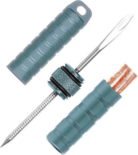 BWSHLF Kit de reparación de neumáticos de bicicleta sin cámara para bicicletas de montaña y bicicletas de carretera, kit de tapones de neumáticos