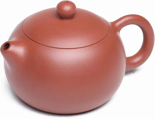 Miniatura 3 de Fine Yixing - Juego de tetera de arcilla china genuina hecha a mano, 7.8 onzas con 2 tazas, infundir té Kungfu