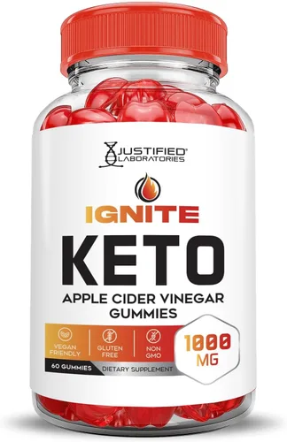 Miniatura 4 de Justified Laboratories Ignite Keto ACV Gummies Advanced 1000 mg Ignite Keto Gummies Formula Vinagre de sidra de manzana formulado con jugo