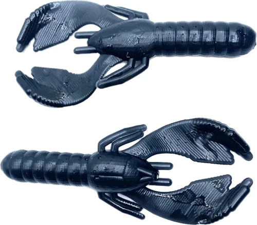 Miniatura 32 de Phat Pak Baits - Beasty Bug Jr Ned Rig Craw Finesse Bass Señuelo de pesca de plástico suave 20ct 2.8" Paquete de variedades