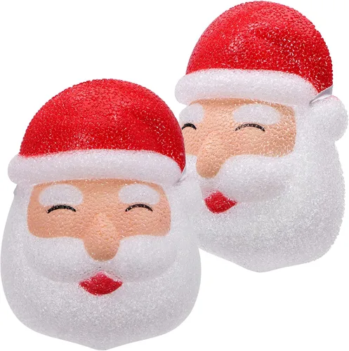 Miniatura 7 de 2 cubiertas de luz de porche de Papá Noel de Navidad para cubierta de luz al aire libre, decoraciones de Navidad, fiestas de Navidad, luces