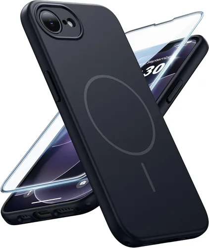 Miniatura 59 de FNTCASE Funda para iPhone 14 Pro Max color azul: [compatible con Magsafe] Funda magnética mate sólida con [protección completa de la cámara]