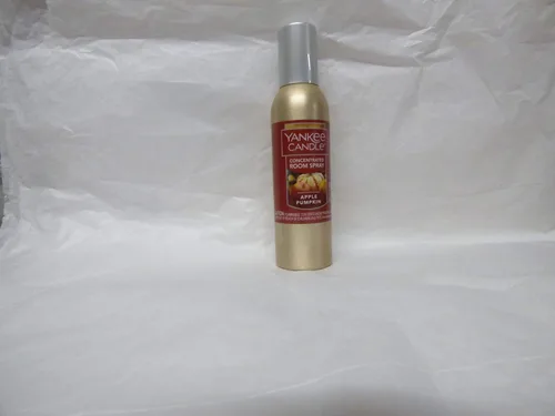 Yankee Candle Ambientador concentrado en aerosol, eliminador de olores para el hogar, baño, calabaza de manzana, 1.5 onzas (paquete de 1)