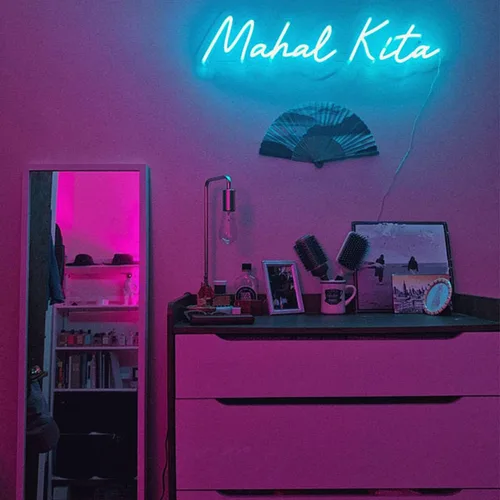Miniatura 5 de Letreros LED de neón personalizados para decoración de pared de dormitorio, boda, fiesta de cumpleaños, decoración del hogar, letrero de neón