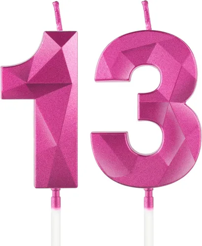 Miniatura 222 de Velas de cumpleaños número 15, velas número 15, velas de feliz cumpleaños de oro rosa para pastel, decoraciones de cobertura de pastel de diseño 3D