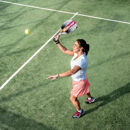 Miniatura 8 de Babolat Dyna Energy Pala de pádel (rosa/naranja/blanco)