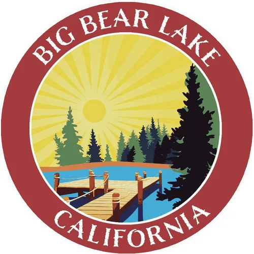 Miniatura 5 de Lake Dock – Big Bear Lake – California 3.5 pulgadas ventana coche camión calcomanía vacaciones aventura tema novedad apliques Negro