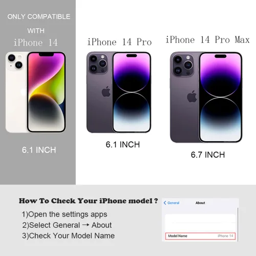 Miniatura 79 de FABSPARK Funda para iPhone 14 Pro Max, bonita funda colorida con láser, retro, exquisita, rizada, borde ondulado, protector estético de TPU suave