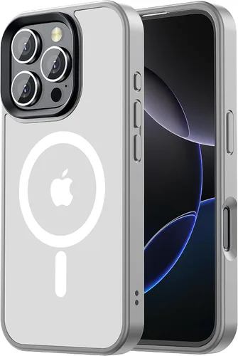 Miniatura 17 de Tigowos Magnetic Guardian - Funda diseñada para iPhone 11 Pro [probada en caídas de grado de 10 pies y compatible con MagSafe] Funda delgada Negro