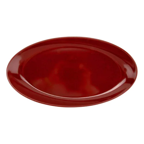 Miniatura 2 de G.E.T. OP-1580-CHI - Plato ovalado para servir con 15 chiles, apto para lavavajillas, plástico de melamina, colección Osslo