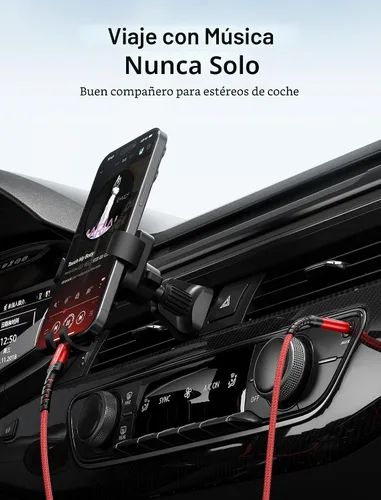 Miniatura 5 de JSAUX - Cable USB C a conector de audio auxiliar de 3,5 mm para iPhone 17 Pro Max/Air [1 m], cable tipo C a auriculares de 3,5 mm para coche estéreo