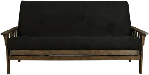 Miniatura 8 de Kodiak Furniture Tucson - Juego de futón de tamaño completo con acabado en nogal rústico, canadiense Canadá