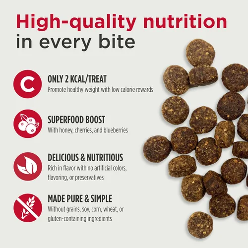 Miniatura 2 de Nulo Trainers - Golosinas de entrenamiento saludables para perros y cachorros, sin granos, sin granos, bajas en calorías, bolsa de 4 onzas, paquete