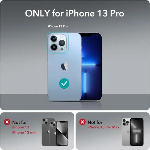 Miniatura 2 de ESR Funda para iPhone 13 Pro, compatible con MagSafe, protección de grado militar a prueba de golpes, resistente al amarillamiento, funda magnética