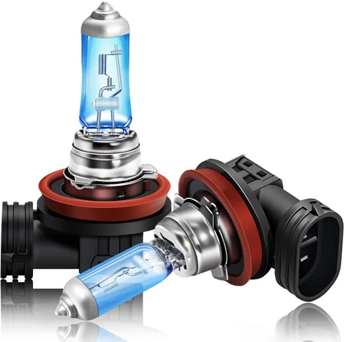 Miniatura 14 de DZG - Bombillas halógenas para faros delanteros H8 35W PGJ19-1 5500K, color blanco cálido, para haz alto y bajo, bombillas para niebla, paquete de 2
