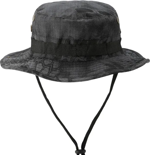 Miniatura 11 de FRTKK Sombrero militar Boonie táctico ajustable Boonie sombreros para hombres mujeres caza pesca al aire libre safari sol ACU