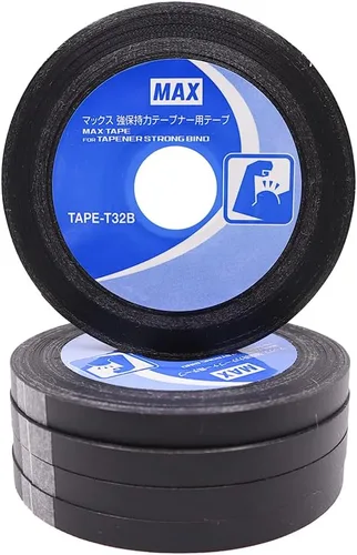 Miniatura 4 de Generic MAX HT-S45E - Kit de iniciación de herramienta de atado de plantas con cinta, grapas y cuchillas de repuesto, azul, HT-S45E-STARTER