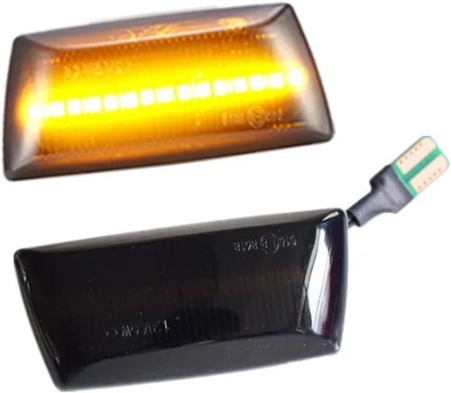Marcador lateral Led Guardabarros delantero Luz de marcador lateral Lámpara de señal de giro para Opel Insignia Astra H Zafira B Corsa D Chevrolet