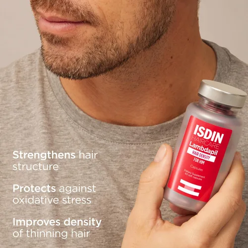 Miniatura 3 de ISDIN Lambdapil Hair Density Capsules For HIM