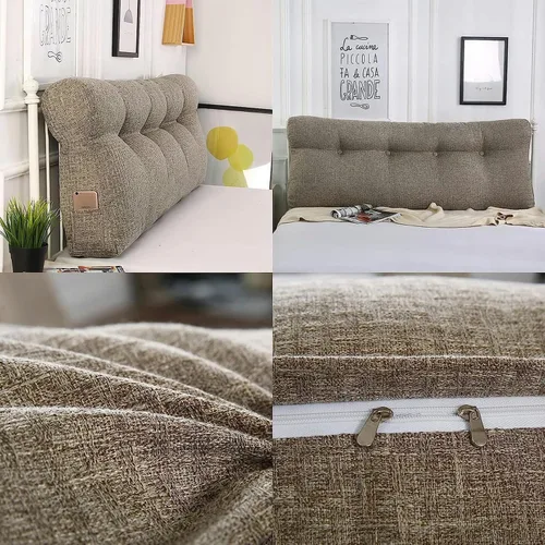 Miniatura 6 de Almohada de cuña triangular Soporte de posicionamiento Cojín de espalda de lectura Respaldo Soporte de posicionamiento Almohada Almohada de Cabecero