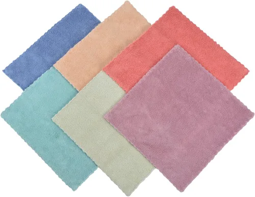 Miniatura 5 de Trapo de microfibra multifuncional para muebles de casa, trapos reutilizables, paños de cocina, paños absorbentes y de secado rápido, 6