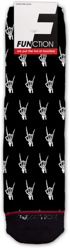 Miniatura 5 de Función calcetines de moda con patrón de manos de rock and roll de metal, Multi