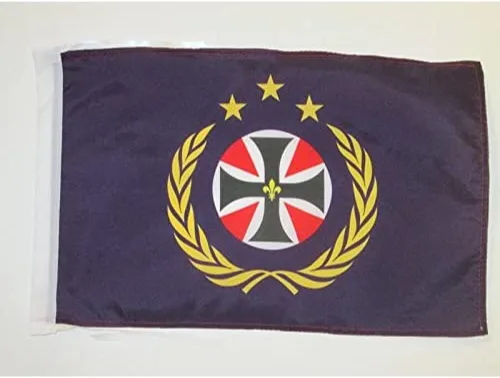 Miniatura 429 de Bandera de México AZ FLAG, 45.7 x 30.5 cm, con cordones - Pequeñas banderas mexicanas de 30 x 45 cm - Bandera de 45.7 x 30.5 cm