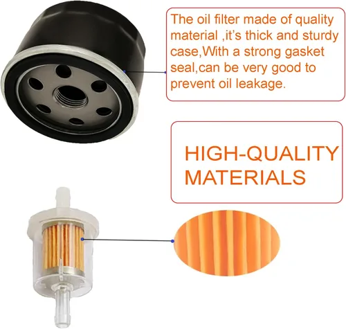 Miniatura 4 de 49065-7007 49065-0721 Filtro de aceite de repuesto para Kawasaki FX600V FR691V FR730V FR651V FR541V FR600V FS730 FS451V FS481V John Deere GY20577