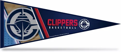 Miniatura 8 de Rico Industries NBA Basketball Primary - Banderín de fieltro de 12 x 30 pulgadas para decoración de pared, ideal para el hogar, dormitorio