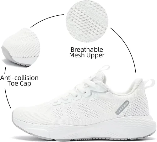 Miniatura 2 de Lamincoa Zapatos para caminar para mujer, tenis para correr, tenis y gimnasio