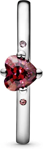 Miniatura 3 de PANDORA Jewelry You and Me - Anillo de circonita cúbica en plata de ley Metal Zirconia cúbica