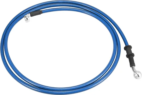 Miniatura 33 de Motoforti Universal 40 cm 15.75" Manguera de Aceite para Freno y Embrague de Motocicleta, Tubo de Línea Hidráulica Reforzada, Acero Inoxidable Negro