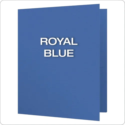 Miniatura 4 de Carpetas Oxford de doble bolsillo., Azul Royal Azul Real