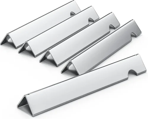 Miniatura 12 de 7635 Barras aromatizantes SUS304 de 15.3 pulgadas para Weber Spirit I y II 200 Series - E210, S210, E220, S220 con perillas de control frontal
