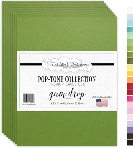 Miniatura 12 de Cardstock Warehouse Papel de Cartulina Pop-Tone Negro Licor de Anis – 50 Hojas, 8.5 x 11" - 65 lb / 175 GSM Cartulina Negra Premium para Corte