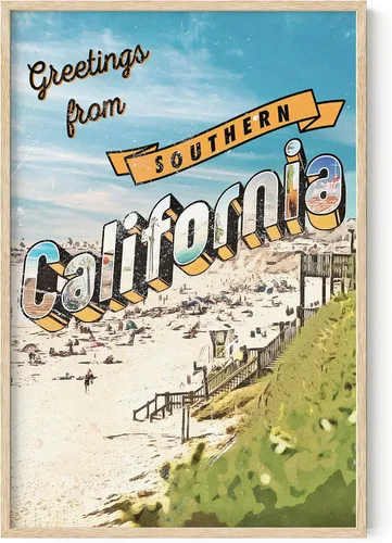 Miniatura 83 de HAUS AND HUES Arte de surf y cuadros de playa, póster de palmeras de California, arte de pared de palmeras de California, arte de pared de surf
