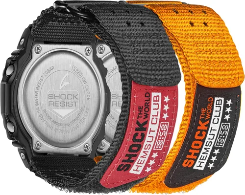Miniatura 11 de Correa de reloj para Casio G-Shock para hombres DW-D5600/5610/5700/8900, GLS-100/5600/6900/8900, GD-100/110/120/350, correa Casio de 16 mm de cuero