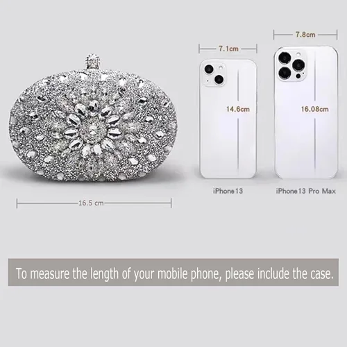 Miniatura 4 de Bolso de mano para mujer, bolso de mano para boda, fiesta, graduación, fin de semana, cóctel, regreso a casa, regalos para mujeres