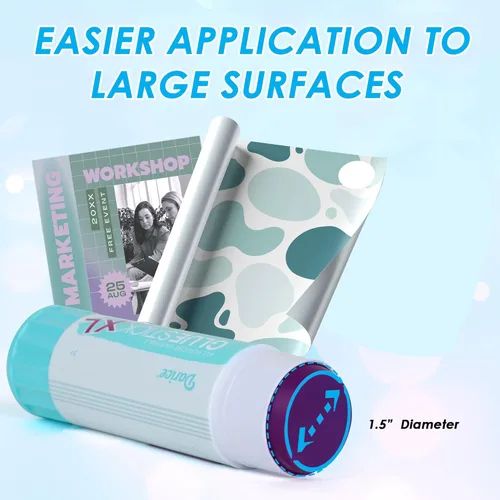 Miniatura 2 de Darice - Barras de pegamento gigantes moradas que desaparecen, gran barra XL Jumbo de 115 gramos - Se seca transparente, lavable, no tóxico