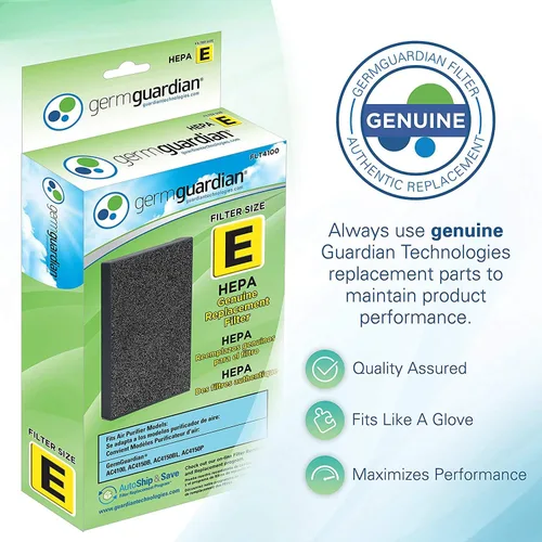 Miniatura 5 de Germ Guardian - Purificador de aire con filtro HEPA Guardian Technologies GermGuardian Filtro de repuesto HEPA original FLT4100