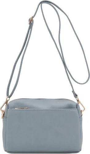 Miniatura 72 de FashionPuzzle Triple Zip Small Crossbody Bag