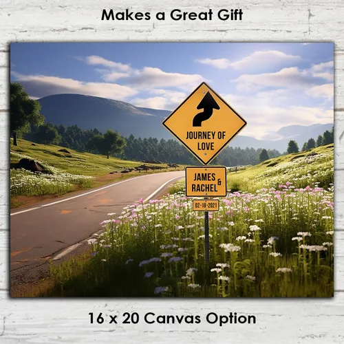 Miniatura 3 de Buzz Unplugged Letreros de calle para dormitorio: arte de pared personalizado, letreros de calle personalizados con nombres personalizados y fecha