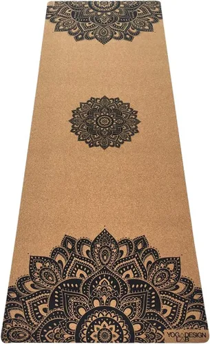 Miniatura 10 de Yoga Design LAB - La esterilla de yoga de corcho Eco Luxury Ideal para yoga caliente, potencia, Bikram, Ashtanga, entrenamientos sudorosos