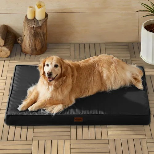 Miniatura 8 de BFPETHOME Camas para Perros de Exterior para Perros Grandes, Cama Impermeable para Perros Medianos, Grandes y Extra Grandes, Cama Ortopédica