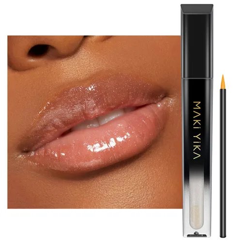 Miniatura 10 de MAKI YIKA Lápiz labial rojo burdeos para mujer, pintalabios de larga duración, sin manchas, mate, líquido, a prueba de transferencia, sin crueldad