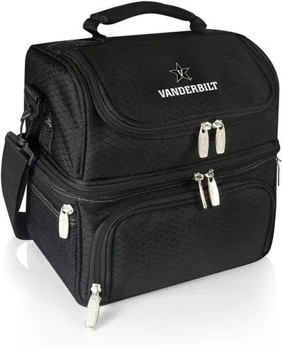 Miniatura 45 de PICNIC TIME NCAA Nebraska Cornhuskers Pranzo - Lonchera aislada con juego de pícnic, bolsa enfriadora para el almuerzo Negro
