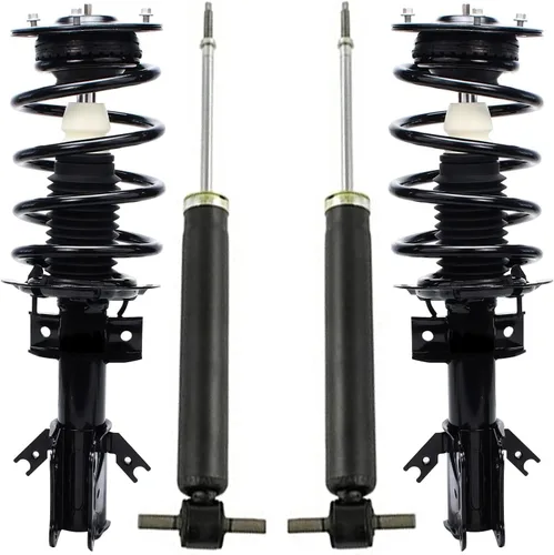 Miniatura 92 de Detroit Axle - Puntales y Amortiguadores para Chevy Traverse Buick Enclave GMC Acadia Saturn Outlook 2007-2012, 2 puntales delanteros con resorte