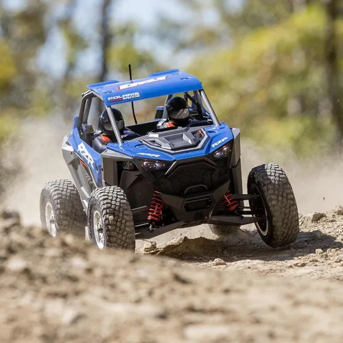 Miniatura 5 de Losi Camión RC 1/10 RZR Rey 4 ruedas Tracción sin escobillas Batería lista para funcionar y cargador no incluidos Polaris LOS03029T1 Camiones