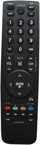 HCDZ Mando a Distancia de Repuesto para Zenith Z60PV220 Z60PV220-UA AKB69680436 Z42PQ20 Z50PJ240 Z50PJ240-UB LCD Plasma HDTV TV TV